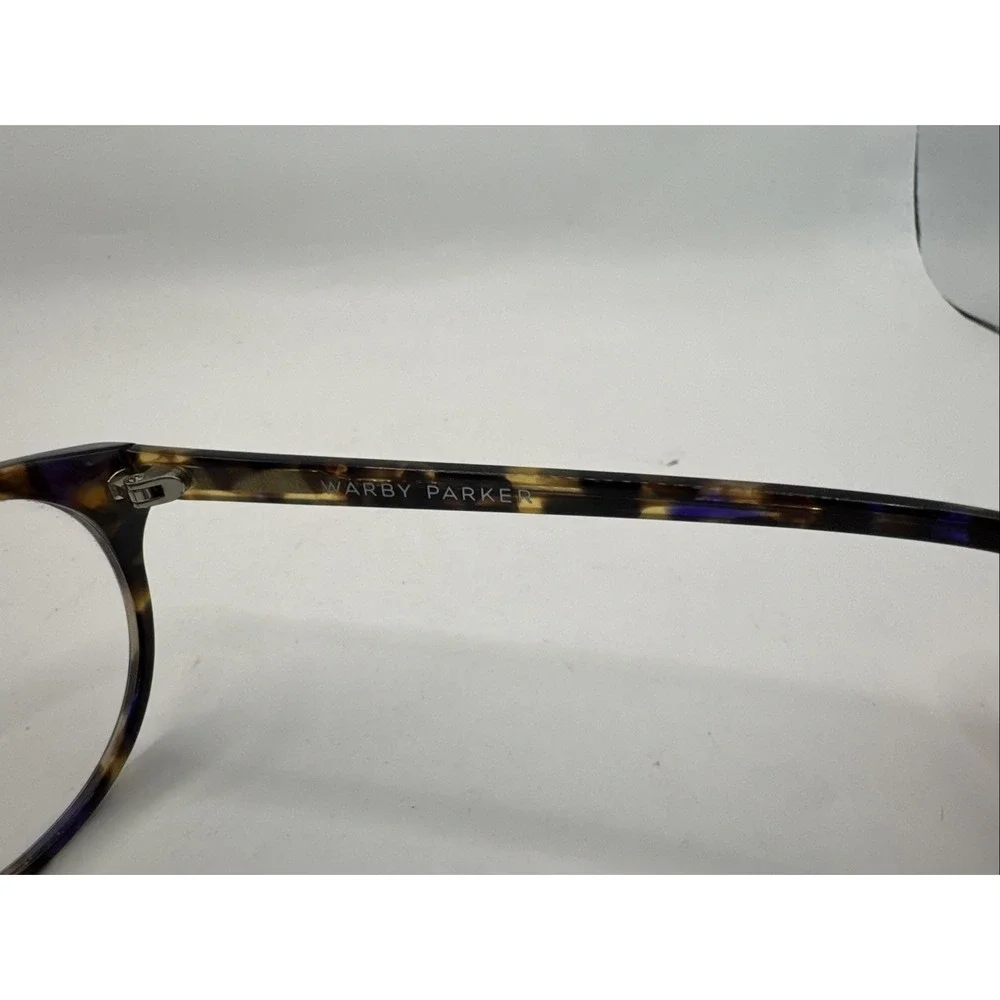Warby Parker Jane 252 Eyeglasses – Tortoise Frame 49-18-145 – Unisex Round Glass